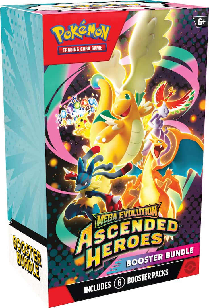 Pokémon TCG: Mega Evolution Ascended Heroes Booster Bundle